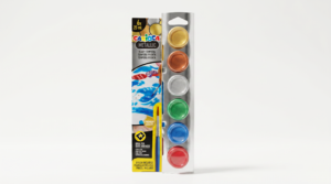 Tempera Set Metalike 1/6 CARIOCA 40426